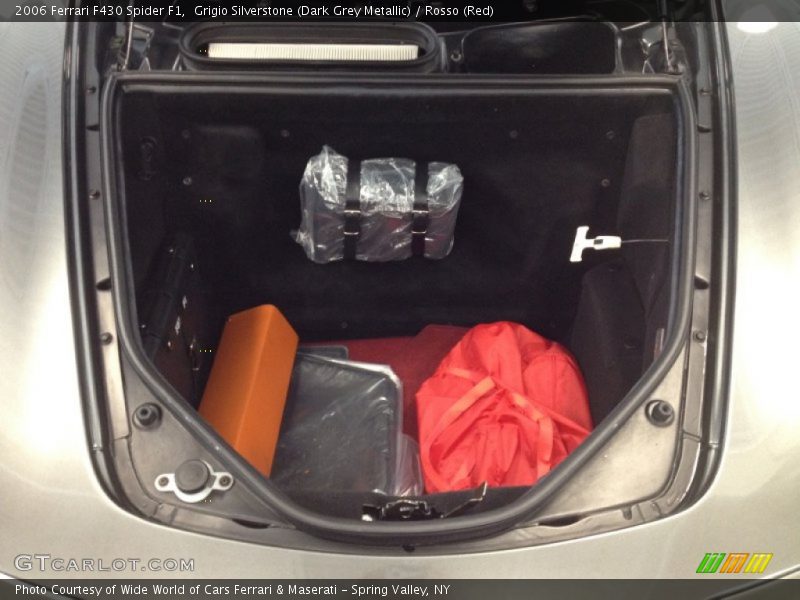  2006 F430 Spider F1 Trunk