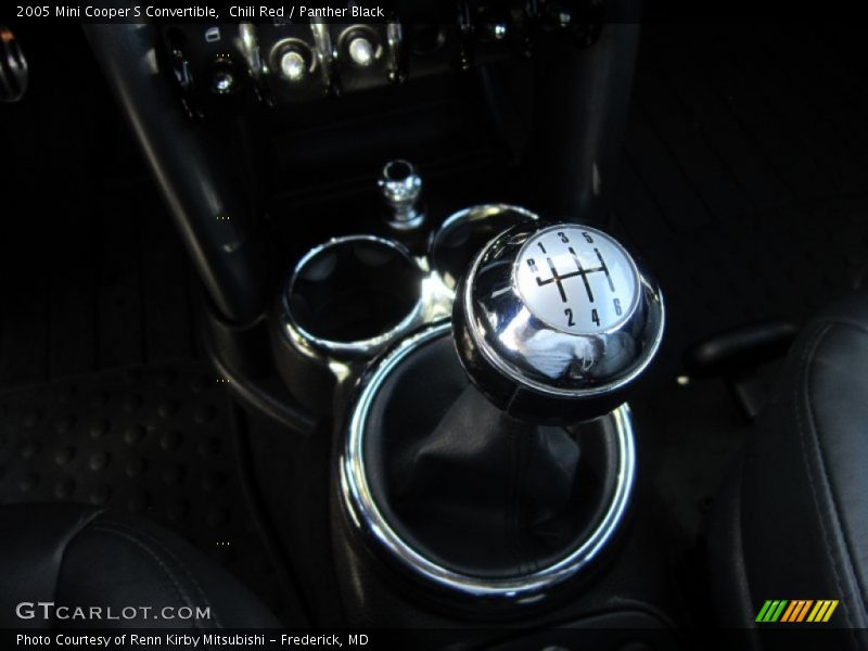 Chili Red / Panther Black 2005 Mini Cooper S Convertible