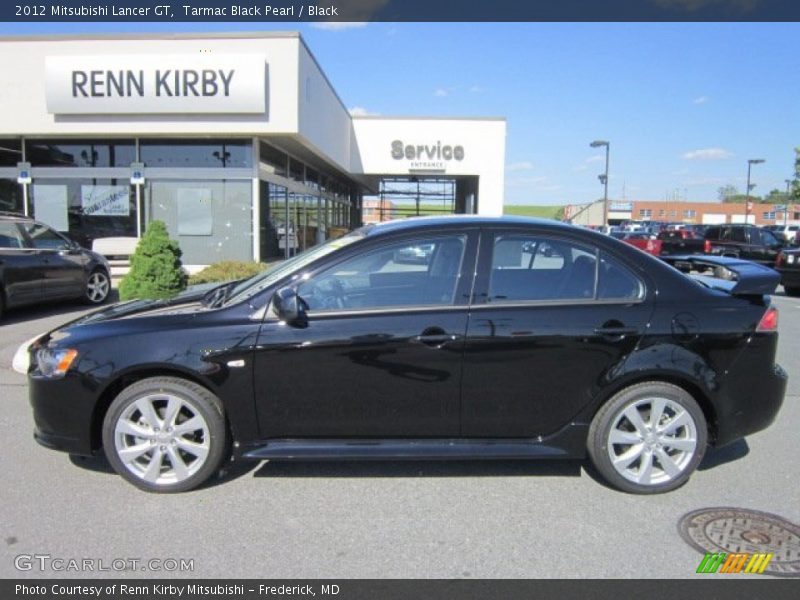 Tarmac Black Pearl / Black 2012 Mitsubishi Lancer GT