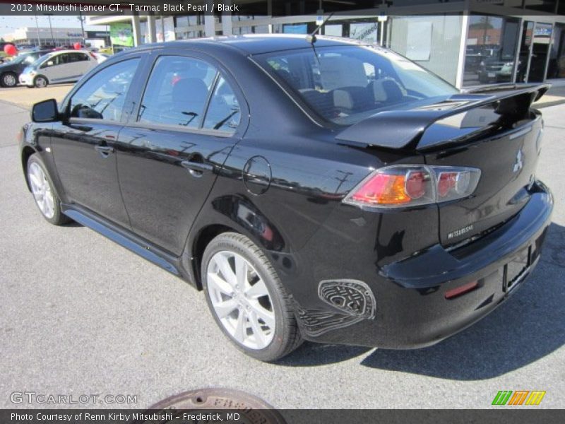 Tarmac Black Pearl / Black 2012 Mitsubishi Lancer GT