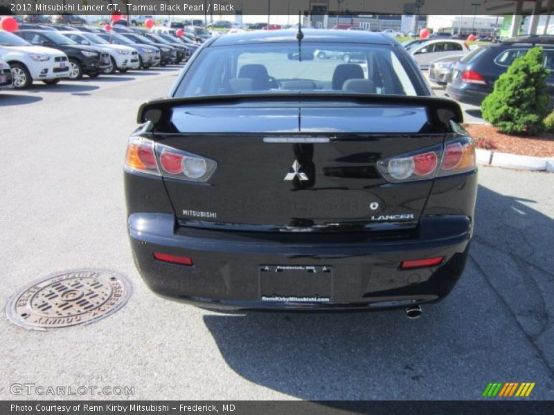 Tarmac Black Pearl / Black 2012 Mitsubishi Lancer GT