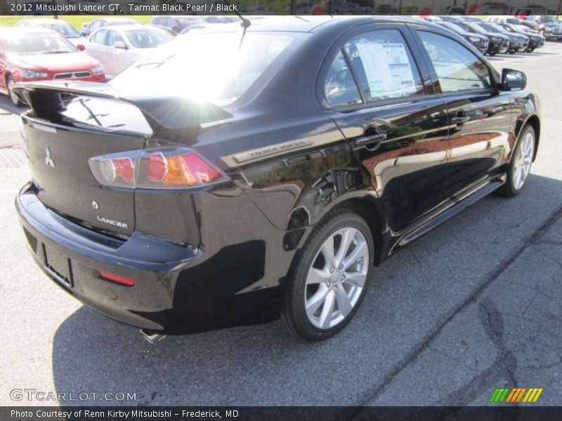 Tarmac Black Pearl / Black 2012 Mitsubishi Lancer GT