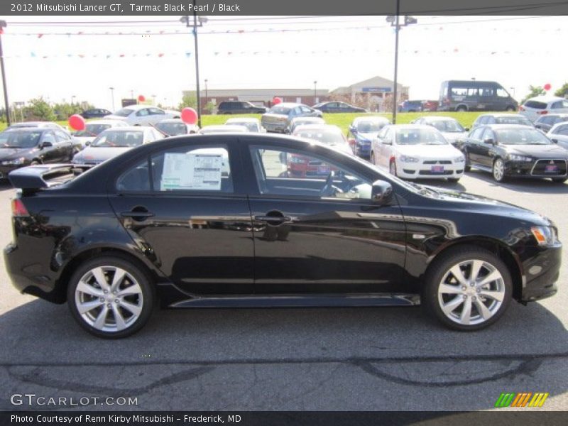 Tarmac Black Pearl / Black 2012 Mitsubishi Lancer GT