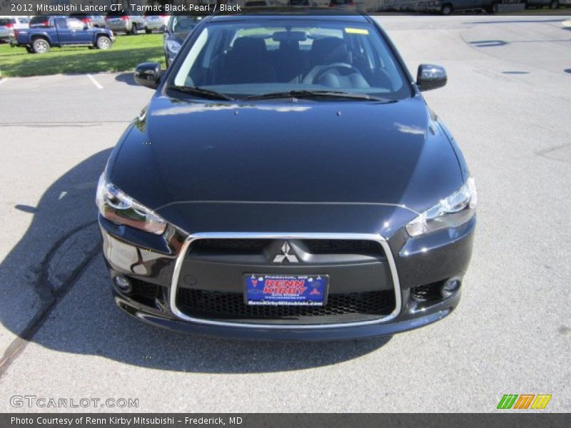 Tarmac Black Pearl / Black 2012 Mitsubishi Lancer GT