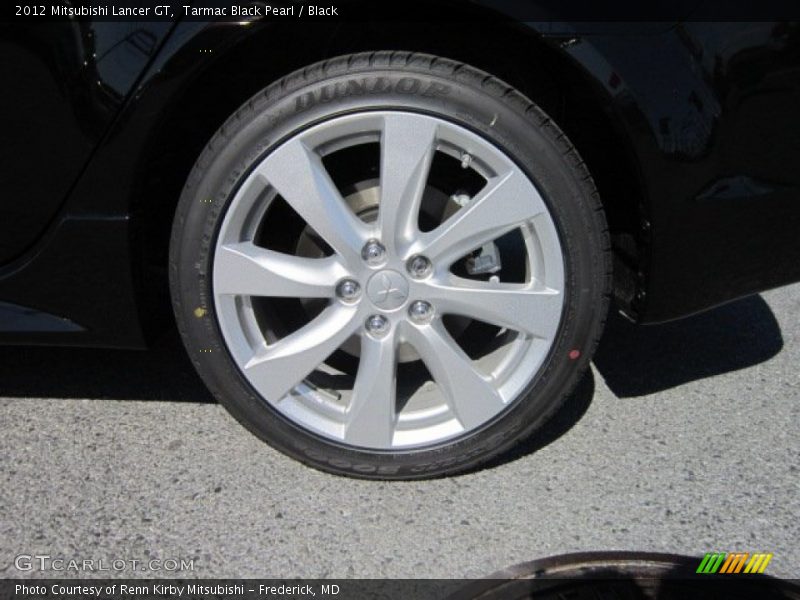 Tarmac Black Pearl / Black 2012 Mitsubishi Lancer GT