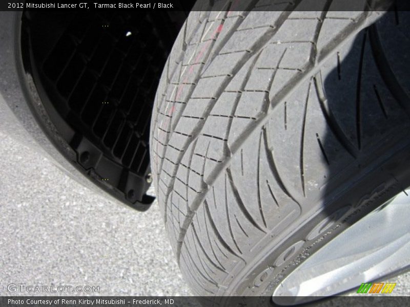 Tarmac Black Pearl / Black 2012 Mitsubishi Lancer GT