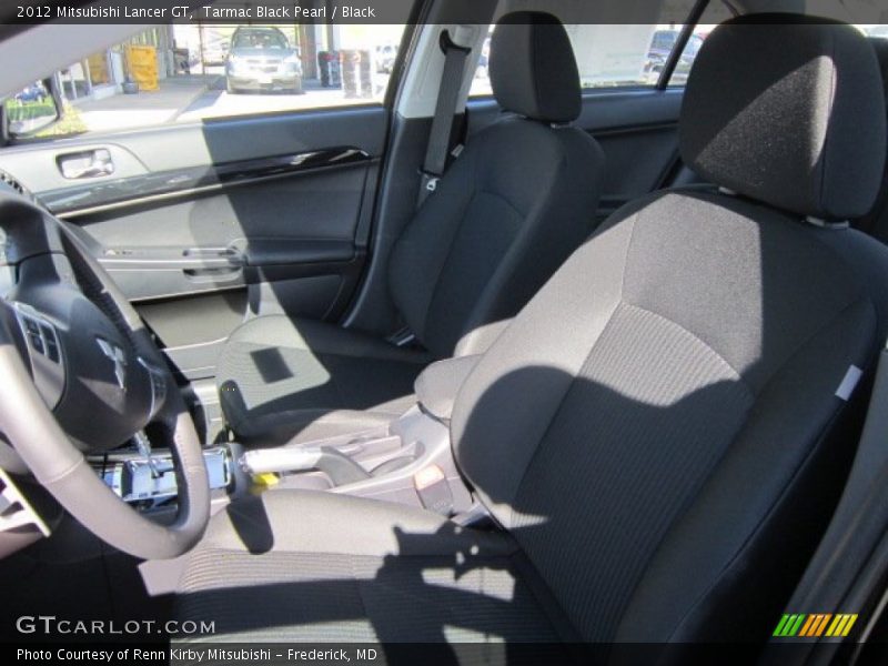 Tarmac Black Pearl / Black 2012 Mitsubishi Lancer GT