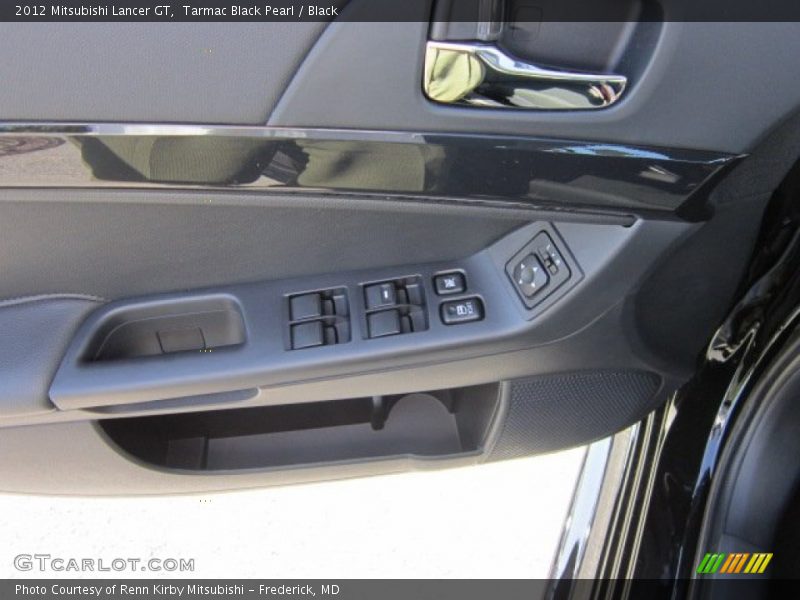Tarmac Black Pearl / Black 2012 Mitsubishi Lancer GT