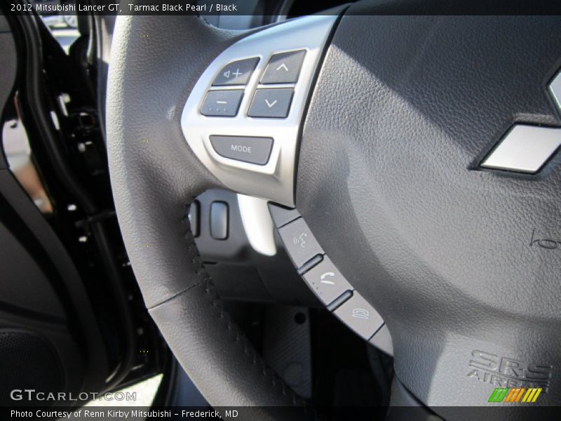 Tarmac Black Pearl / Black 2012 Mitsubishi Lancer GT