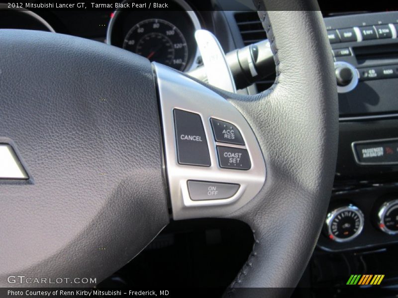 Tarmac Black Pearl / Black 2012 Mitsubishi Lancer GT