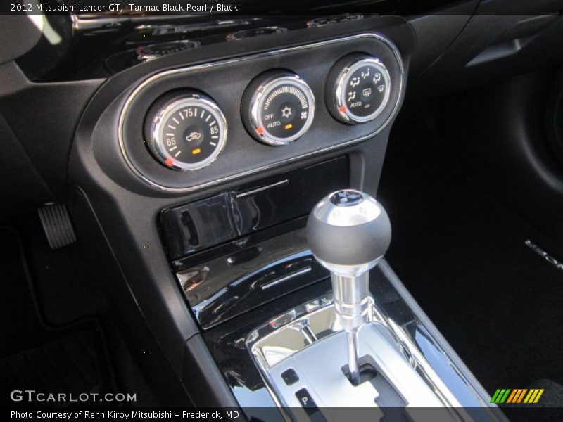 Tarmac Black Pearl / Black 2012 Mitsubishi Lancer GT