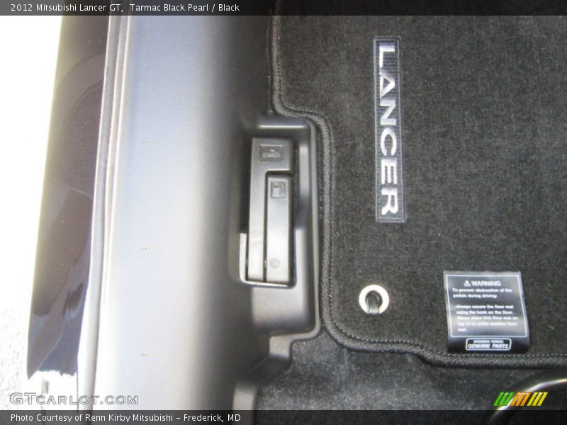 Tarmac Black Pearl / Black 2012 Mitsubishi Lancer GT