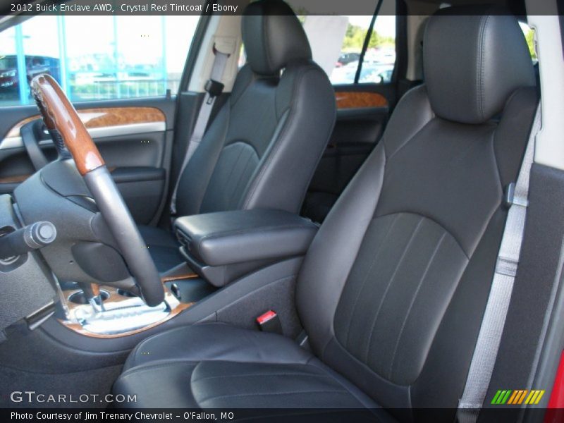Crystal Red Tintcoat / Ebony 2012 Buick Enclave AWD