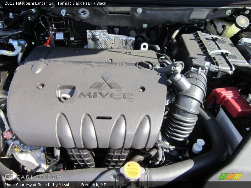 Tarmac Black Pearl / Black 2012 Mitsubishi Lancer GT