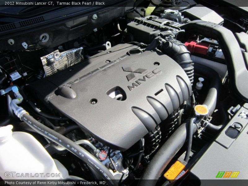 Tarmac Black Pearl / Black 2012 Mitsubishi Lancer GT