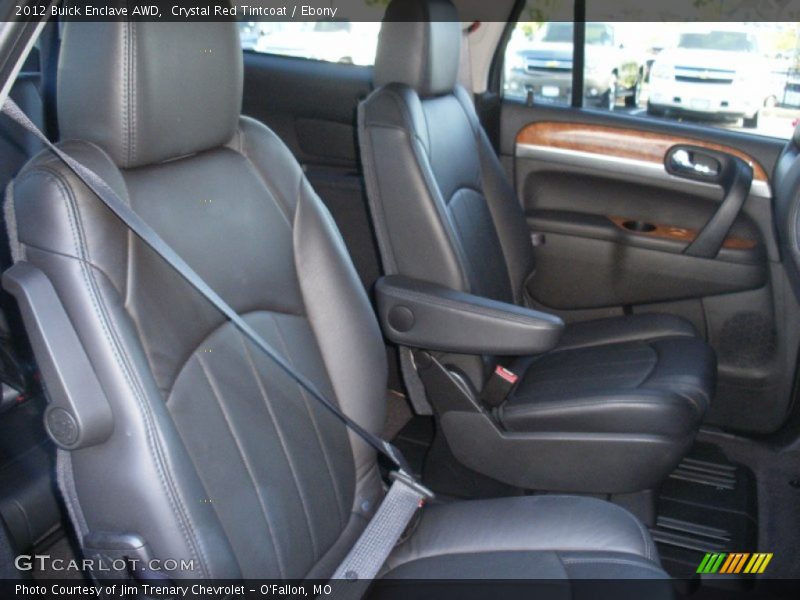 Crystal Red Tintcoat / Ebony 2012 Buick Enclave AWD