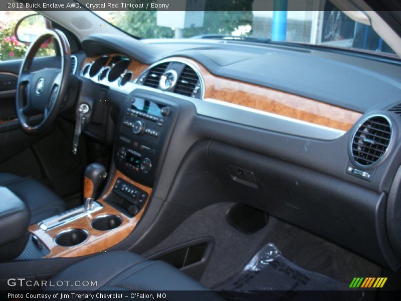 Crystal Red Tintcoat / Ebony 2012 Buick Enclave AWD