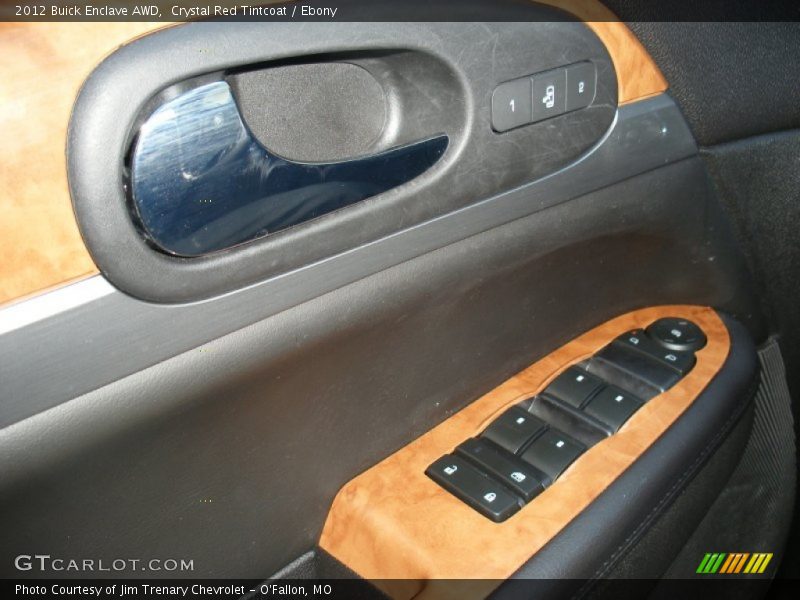 Crystal Red Tintcoat / Ebony 2012 Buick Enclave AWD