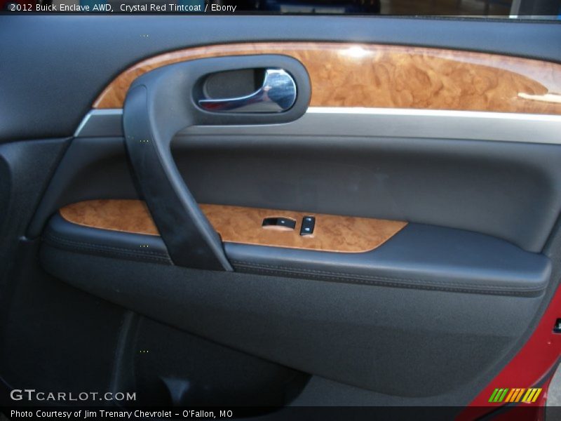 Crystal Red Tintcoat / Ebony 2012 Buick Enclave AWD