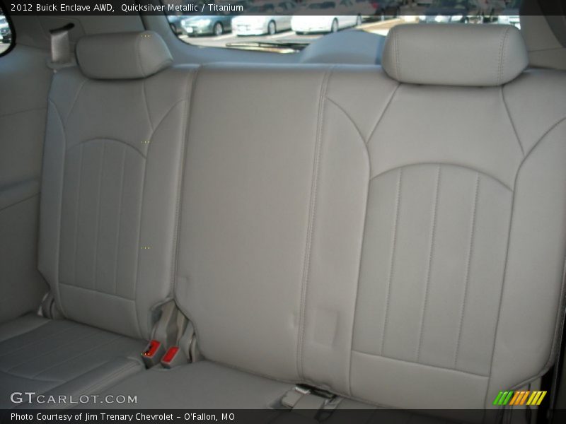 Quicksilver Metallic / Titanium 2012 Buick Enclave AWD