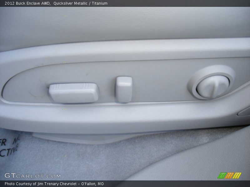 Quicksilver Metallic / Titanium 2012 Buick Enclave AWD
