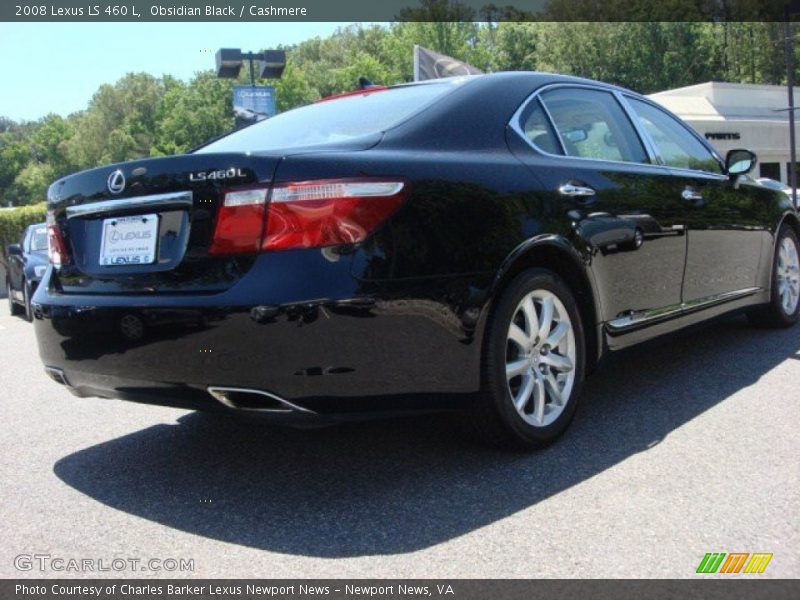 Obsidian Black / Cashmere 2008 Lexus LS 460 L