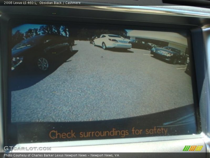 Obsidian Black / Cashmere 2008 Lexus LS 460 L