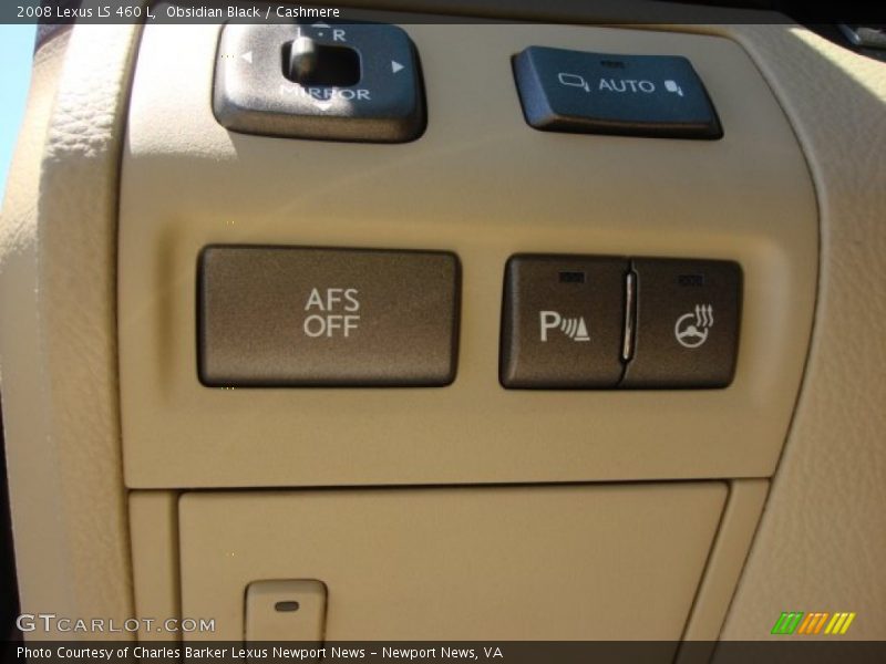 Obsidian Black / Cashmere 2008 Lexus LS 460 L