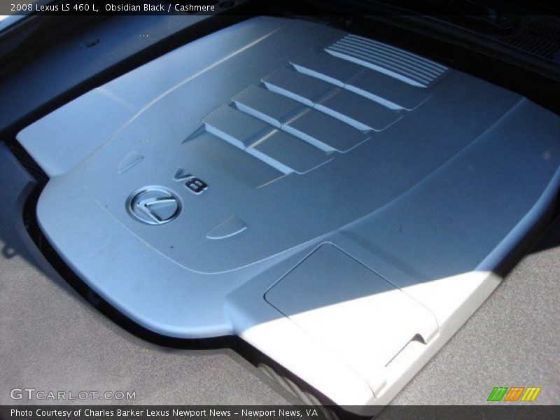 Obsidian Black / Cashmere 2008 Lexus LS 460 L