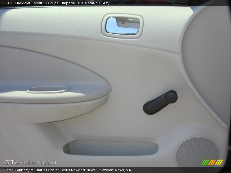 Imperial Blue Metallic / Gray 2010 Chevrolet Cobalt LS Coupe