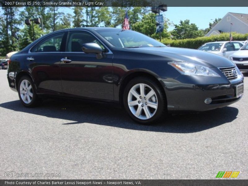 Smokey Granite Mica / Light Gray 2007 Lexus ES 350