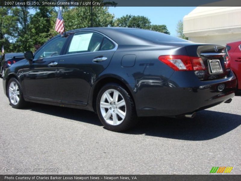 Smokey Granite Mica / Light Gray 2007 Lexus ES 350