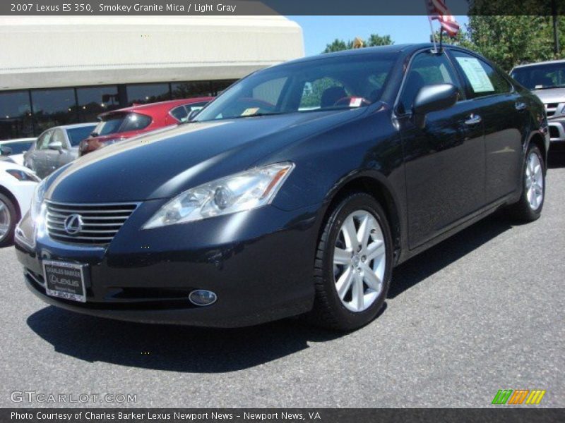 Smokey Granite Mica / Light Gray 2007 Lexus ES 350