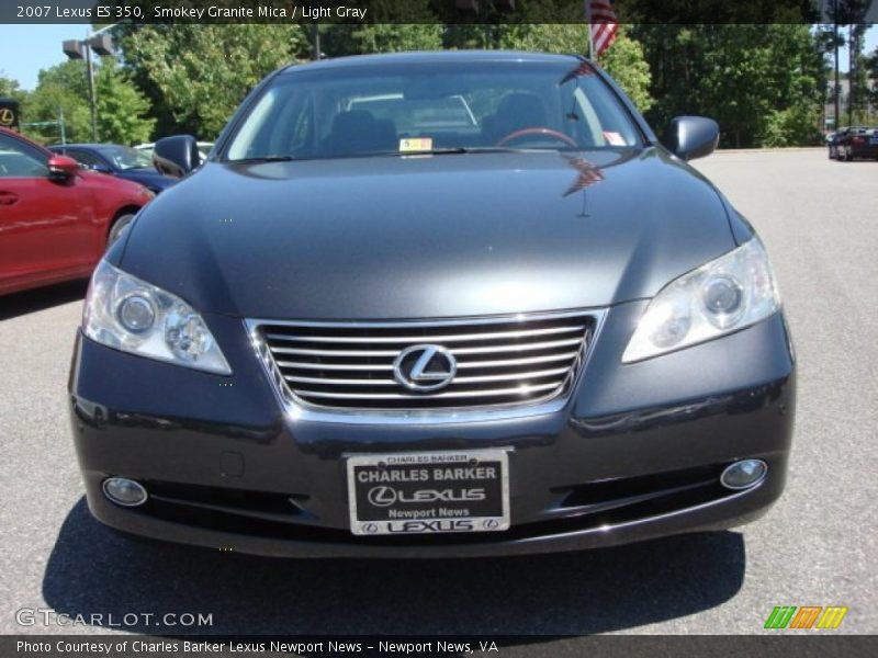 Smokey Granite Mica / Light Gray 2007 Lexus ES 350