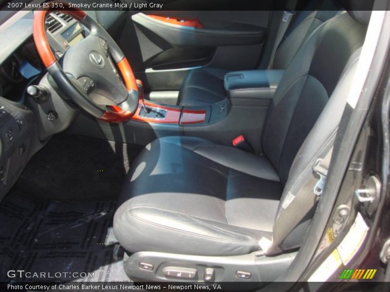 Smokey Granite Mica / Light Gray 2007 Lexus ES 350
