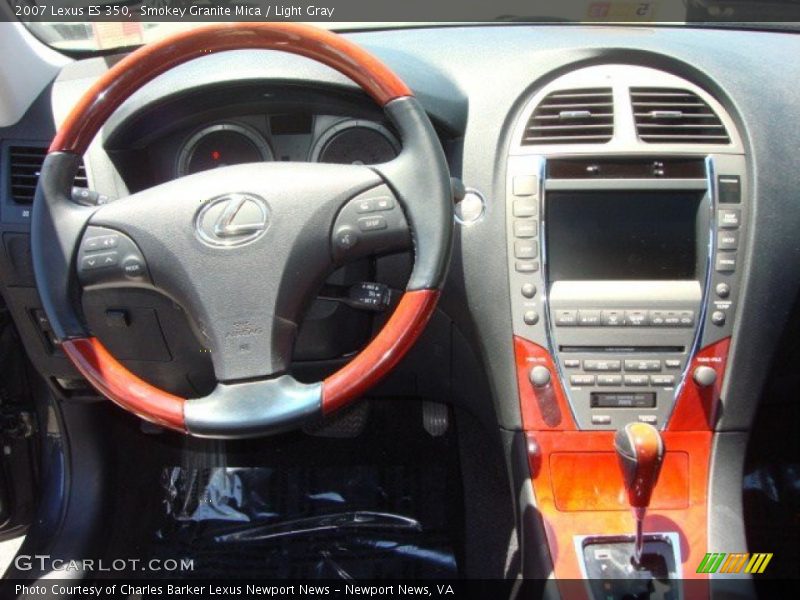 Smokey Granite Mica / Light Gray 2007 Lexus ES 350
