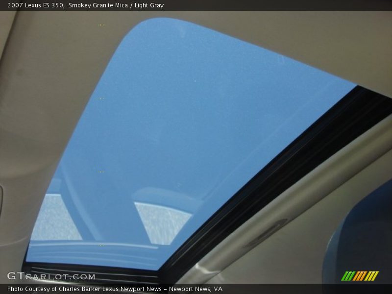 Smokey Granite Mica / Light Gray 2007 Lexus ES 350