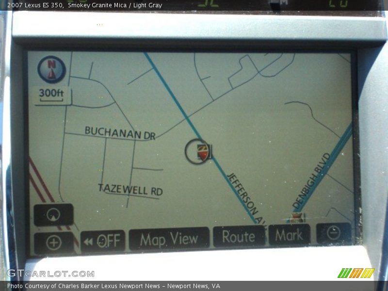 Smokey Granite Mica / Light Gray 2007 Lexus ES 350