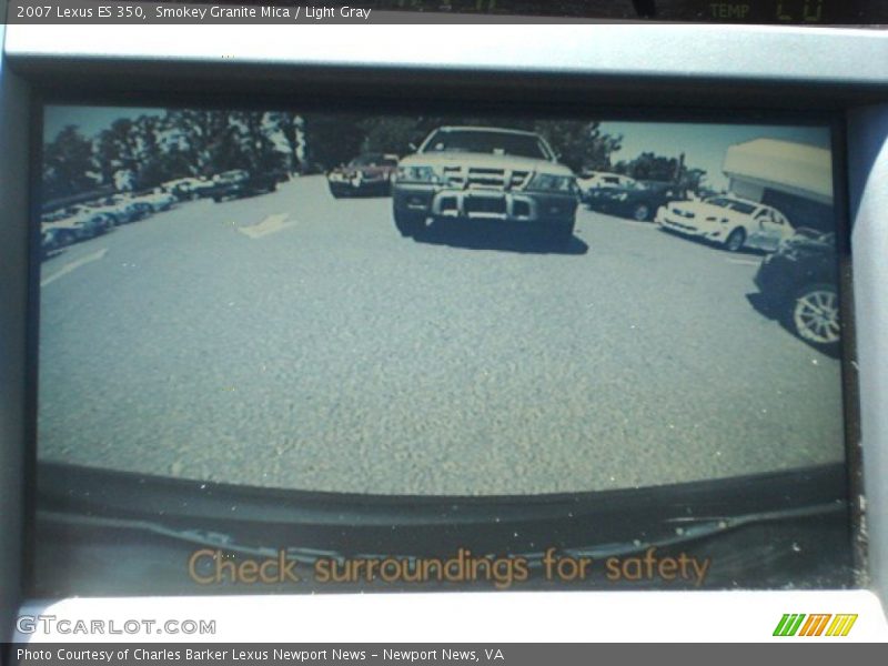 Smokey Granite Mica / Light Gray 2007 Lexus ES 350