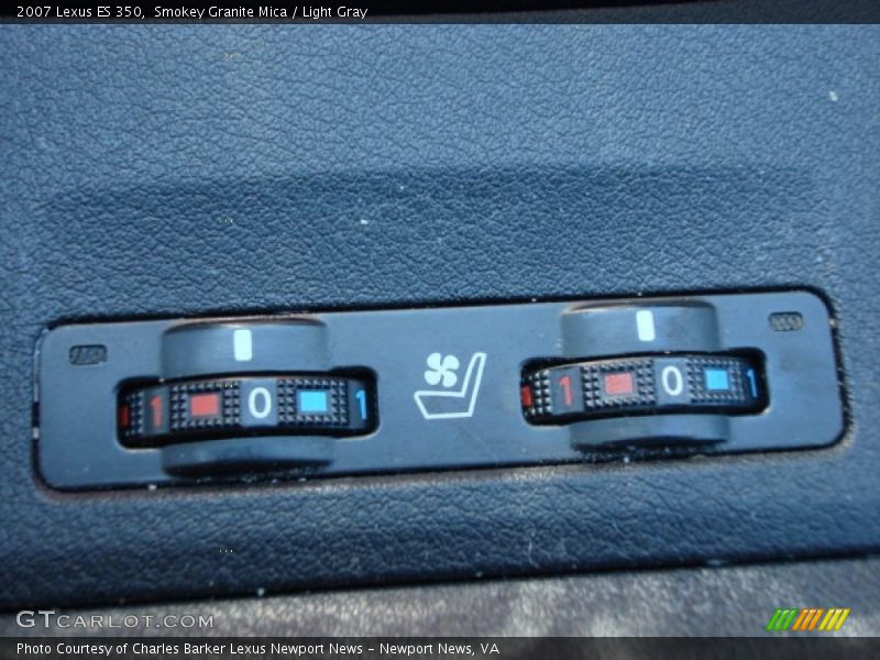 Smokey Granite Mica / Light Gray 2007 Lexus ES 350