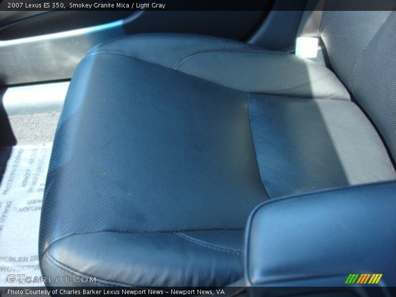 Smokey Granite Mica / Light Gray 2007 Lexus ES 350