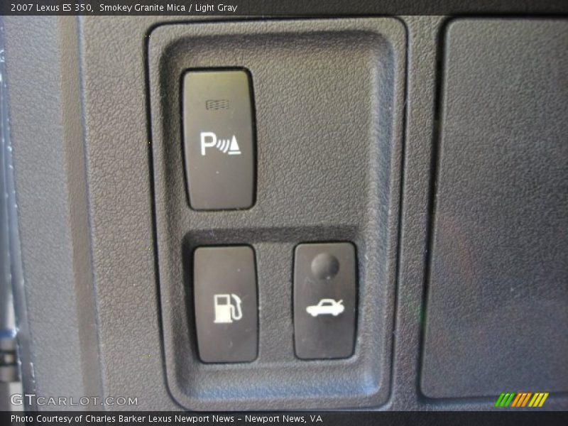 Smokey Granite Mica / Light Gray 2007 Lexus ES 350