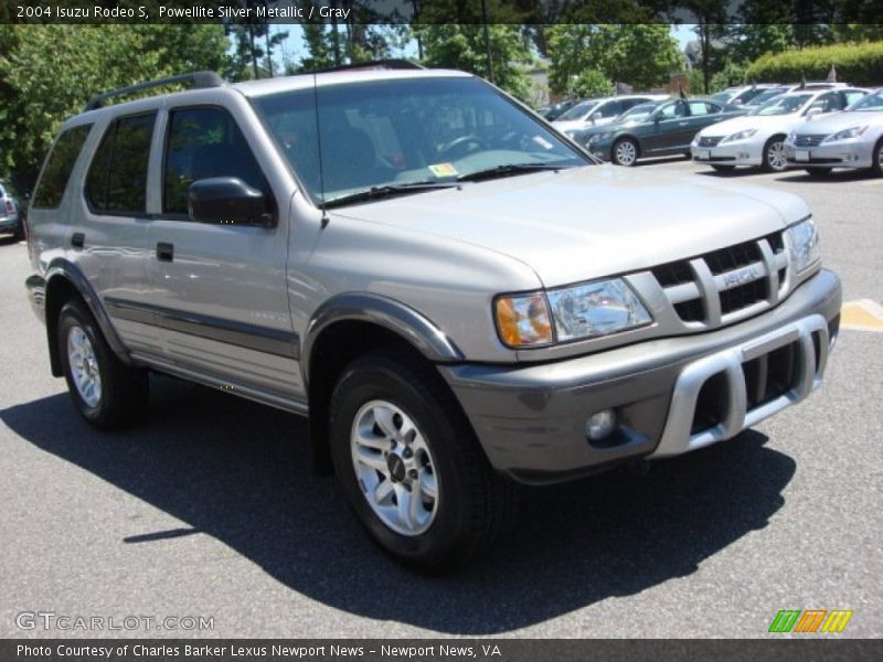 Powellite Silver Metallic / Gray 2004 Isuzu Rodeo S
