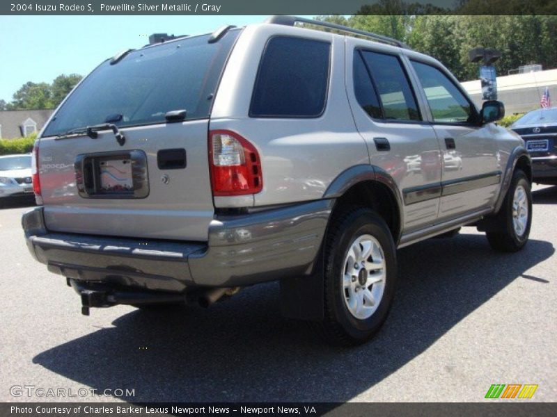 Powellite Silver Metallic / Gray 2004 Isuzu Rodeo S