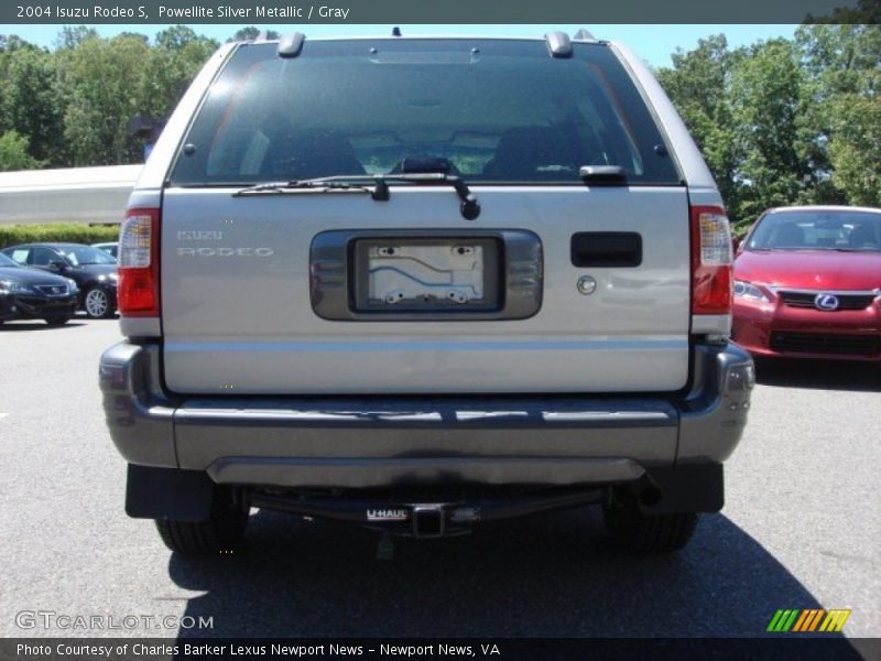 Powellite Silver Metallic / Gray 2004 Isuzu Rodeo S