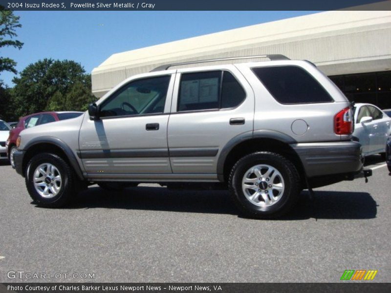 Powellite Silver Metallic / Gray 2004 Isuzu Rodeo S