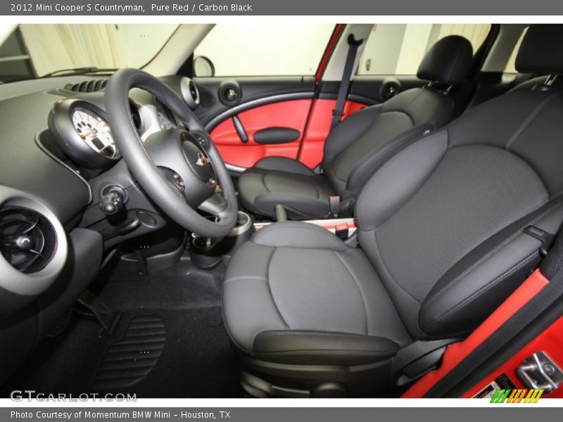 Pure Red / Carbon Black 2012 Mini Cooper S Countryman