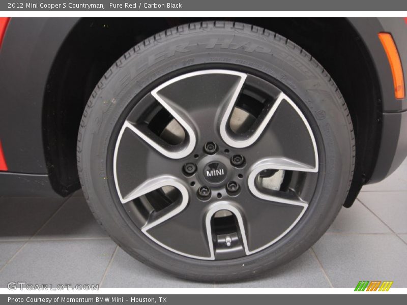 Pure Red / Carbon Black 2012 Mini Cooper S Countryman
