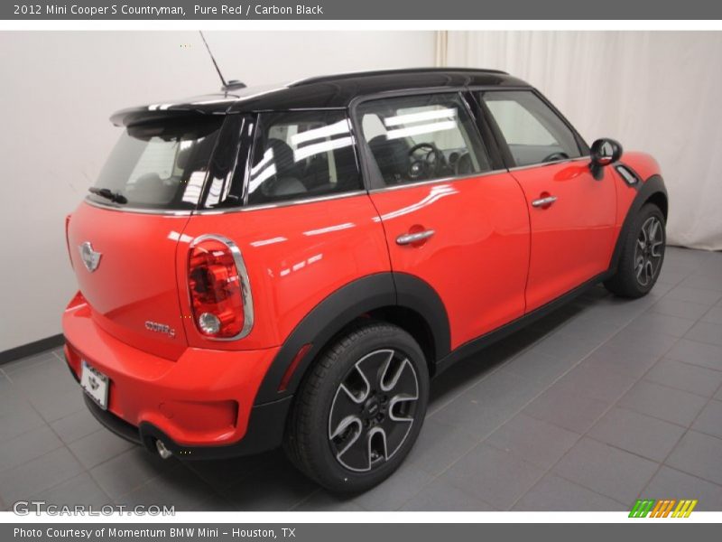 Pure Red / Carbon Black 2012 Mini Cooper S Countryman