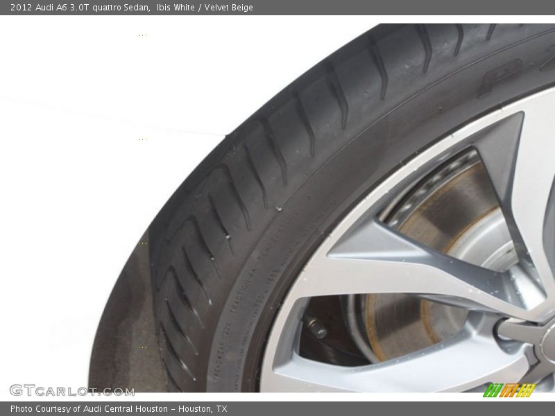 Ibis White / Velvet Beige 2012 Audi A6 3.0T quattro Sedan